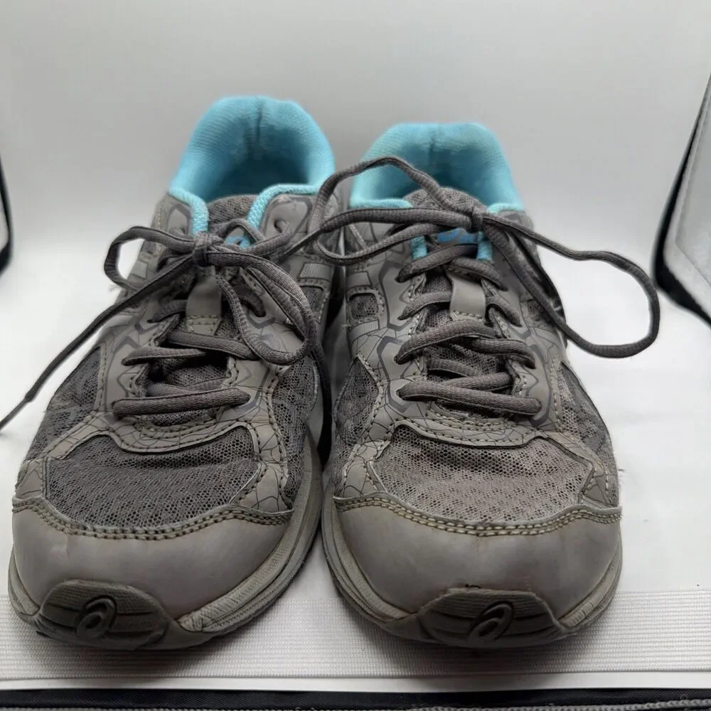 ASICS Endurant Women’s Running Shoes Grey And Blue T792N Size 7.5‎